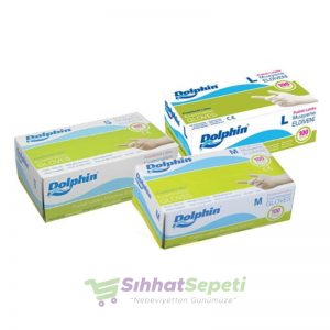 Lateks Pudrasız muayene eldiveni